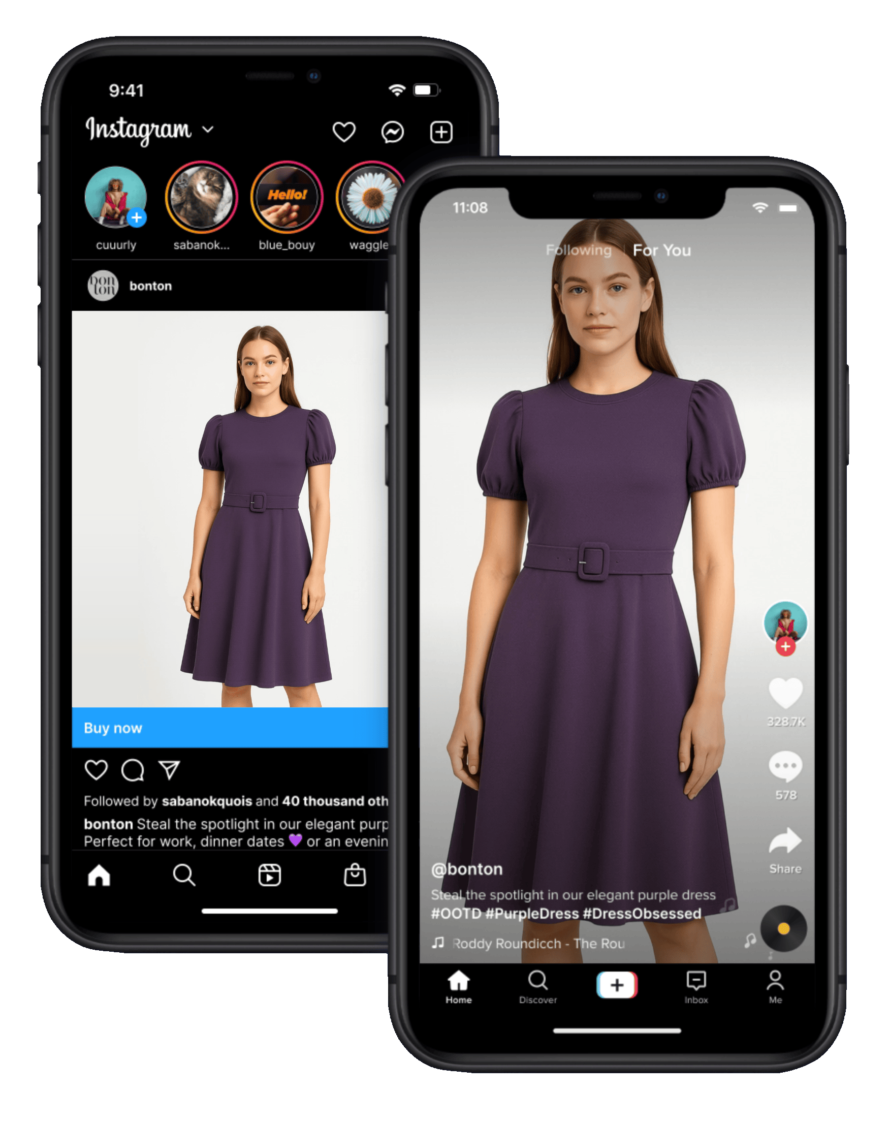 Instragram-TikTok-heavy
